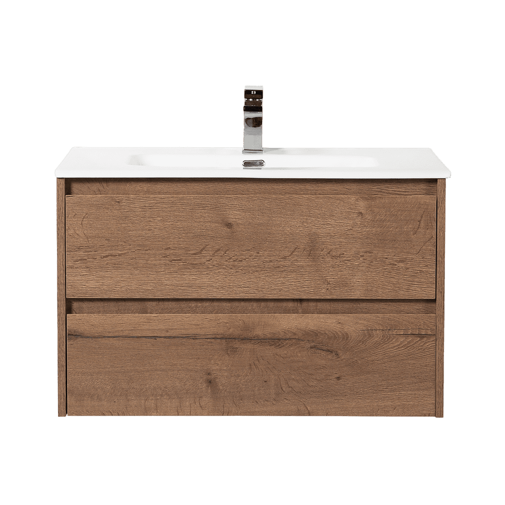 Тумба с раковиной BelBagno KRAFT-800-2C-SO-RT Rovere Tabacco (2)