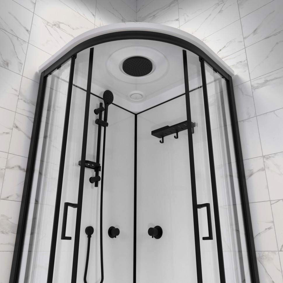 Душевая кабина Triton Прайм-Блэк 90x90 А (5)