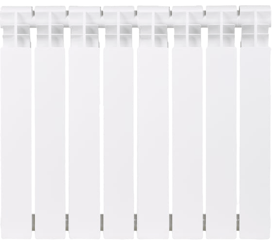 Радиатор биметаллический OASIS Белый 500 80 8 секций (2)