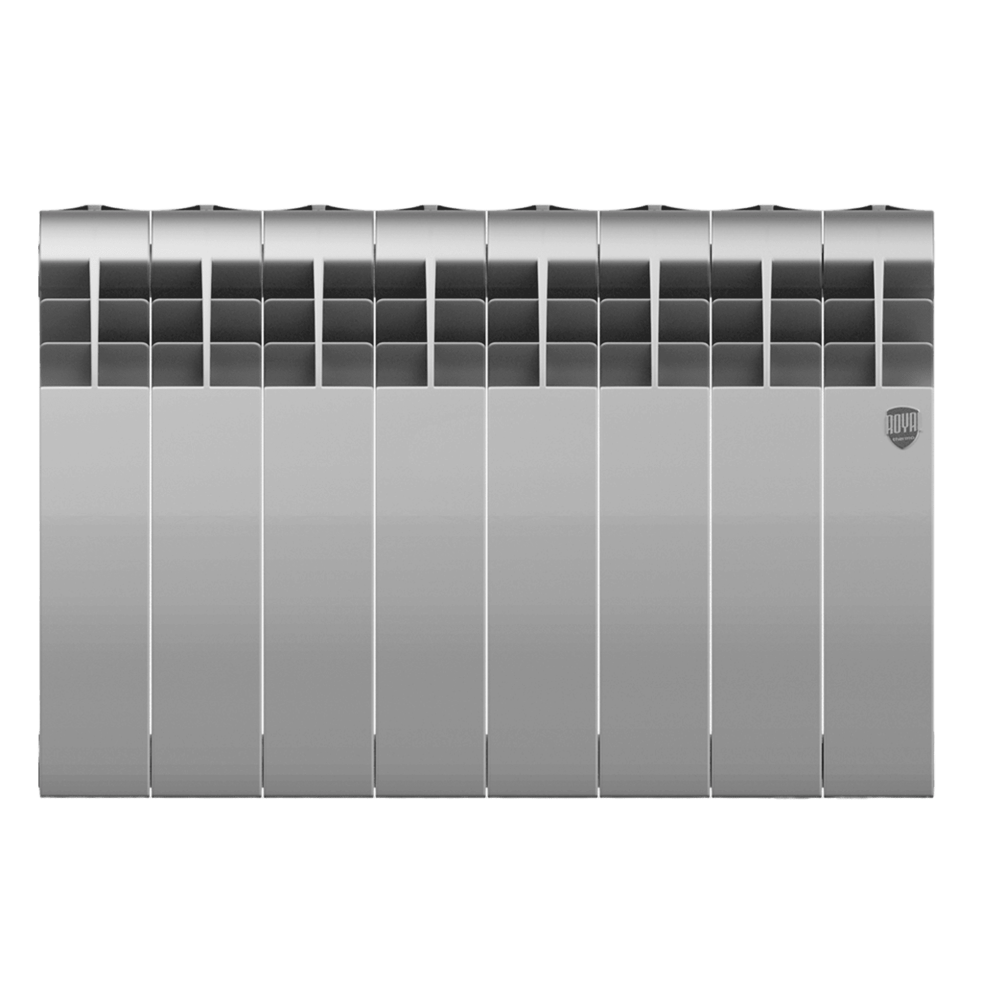 Радиатор Royal Thermo BiLiner 350 Silver Satin - 8 секц. (2)