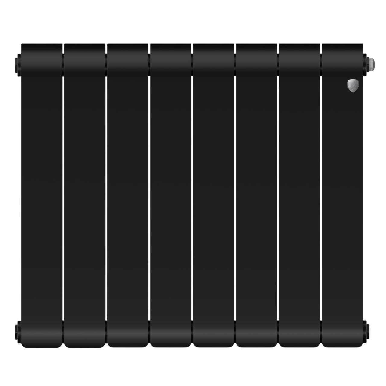 Радиатор биметаллический Royal Thermo Infinity 500 Noir Sable - 8 секц (2)