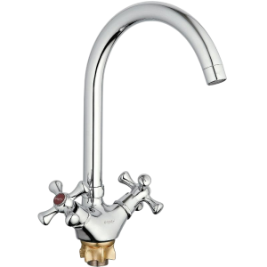 Смеситель для кухни G.LAUF [Вентиль, Круглый, Хром, QTZ4 -A827]