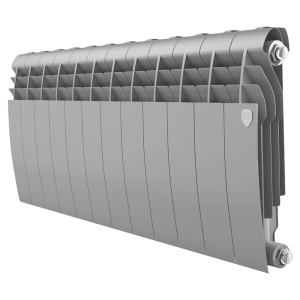 Радиатор Royal Thermo BiLiner 350 Silver Satin - 12 секц.
