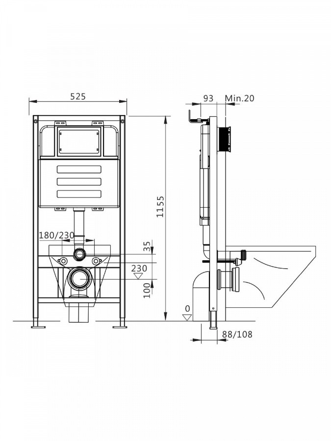 Инсталляция для унитаза GROME-GRT70011 (4)