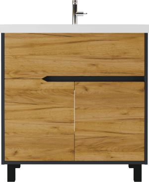 Тумба с раковиной Домино Classica 80 Karat Вотан В1 (2)