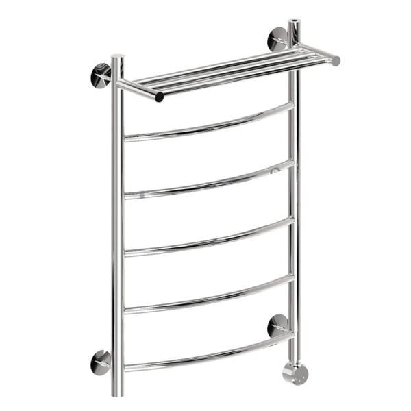 Полотенцесушитель Ligro ЛД (4) ТЭН 500x600 полка