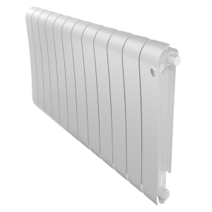 Радиатор биметаллический Royal Thermo Infinity 500 Bianco Traffico VR80 - 12 секц