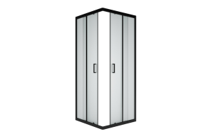 Душевое ограждение Метакам-Universal Black 90 90 185 матовое
