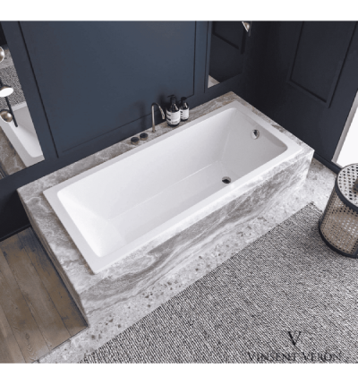 Ванна чугунная Vinsent Veron-Square 1700х750х450 (2)