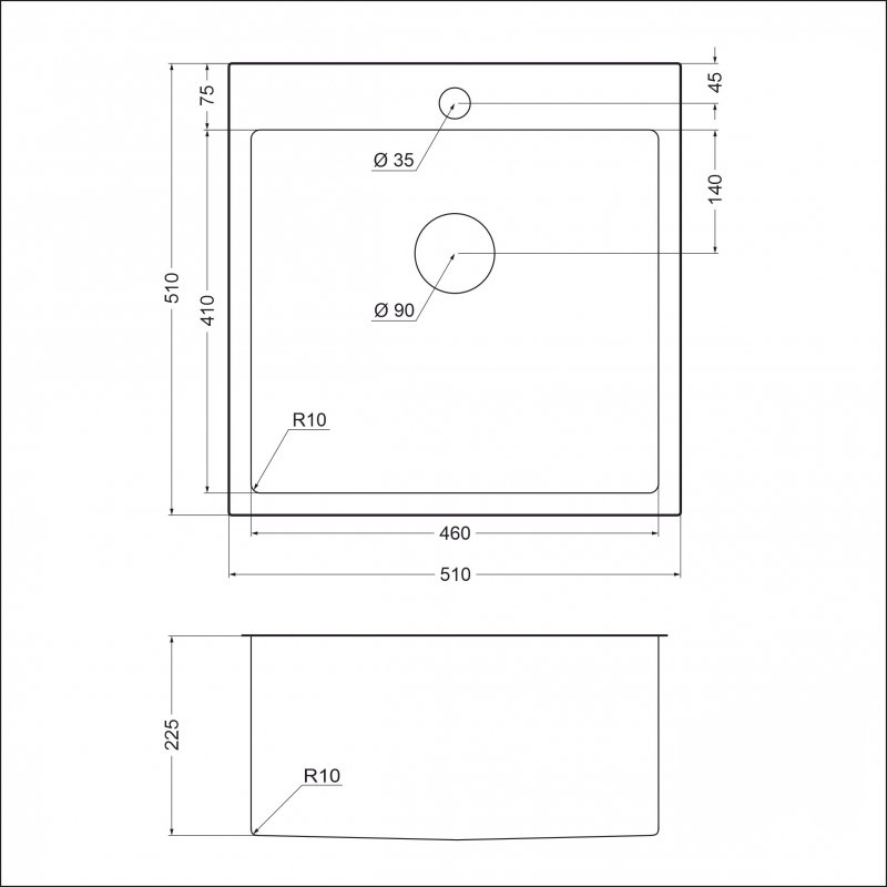 Мойка Emar-EMB-116 PVD Nano Satine (2)