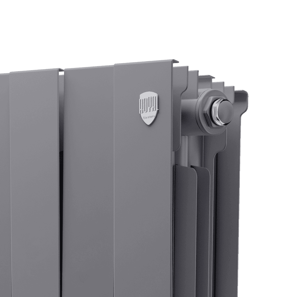 Радиатор биметаллический Royal Thermo PianoForte 500 Серебристый - 8 секц. (4)