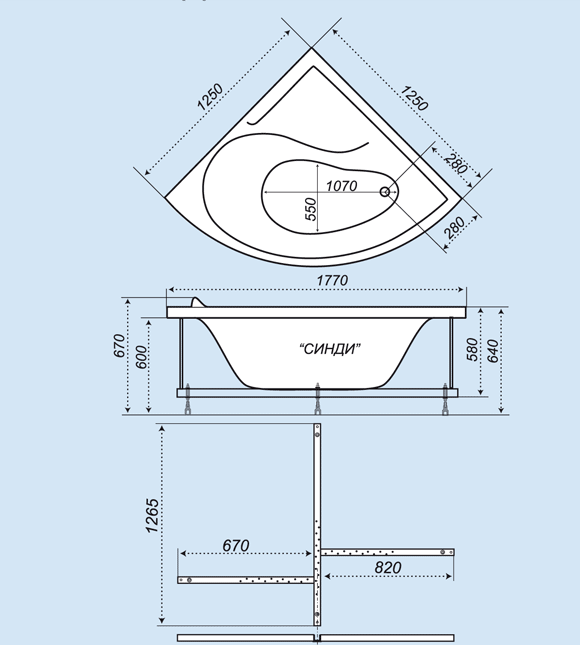 Ванна-акриловая-Тритон-Синди-5