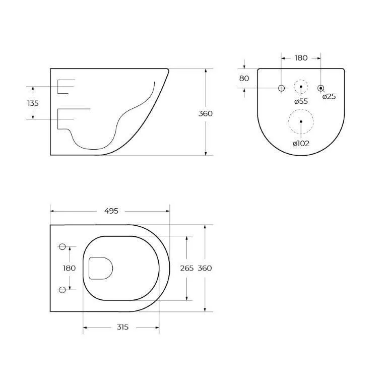 Унитаз BelBagno AMANDA BB051CHR (3)