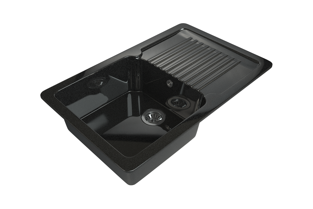 Мойка Maxstone МS-26 Черный металлик