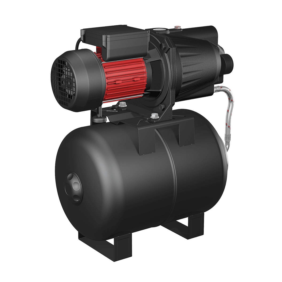 Насосная станция EDISSON San 24L aluminum (3)