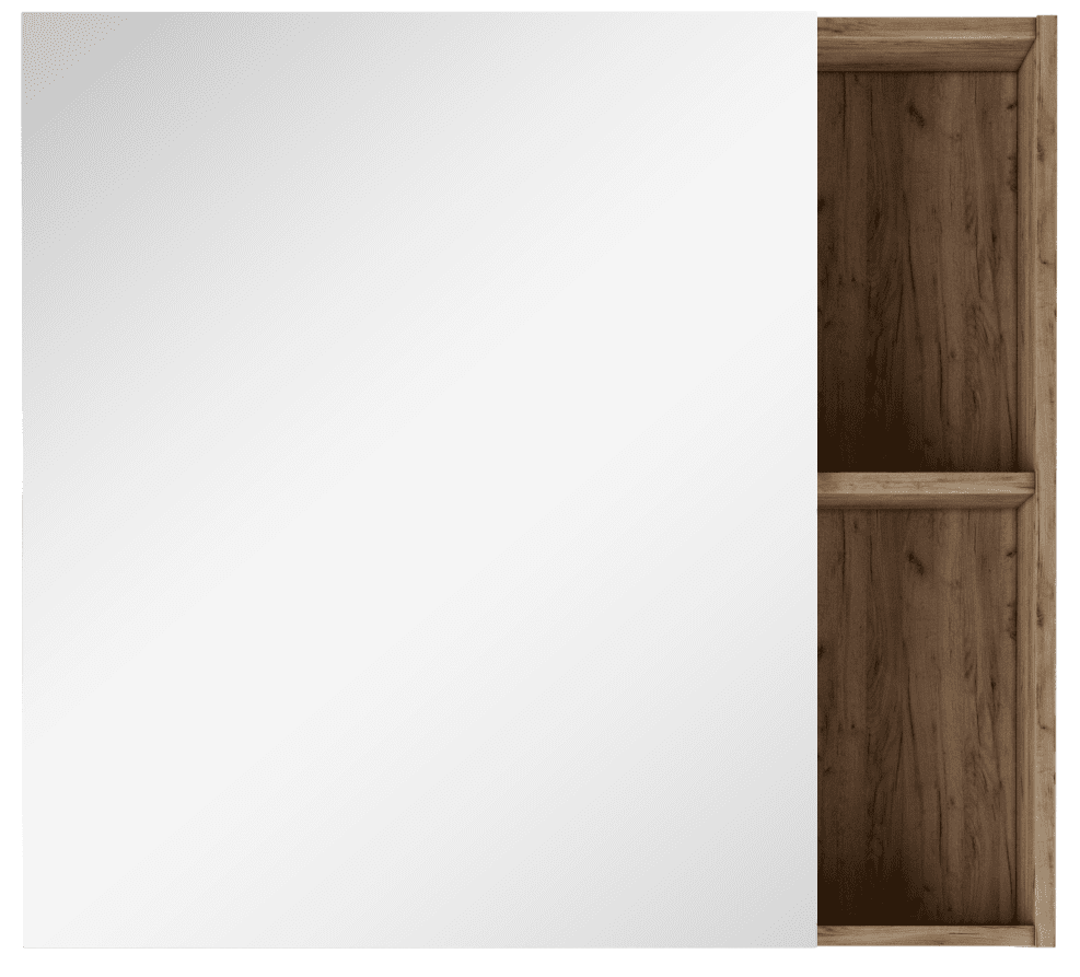 Шкаф-зеркало Домино-Craft 80 левый правый