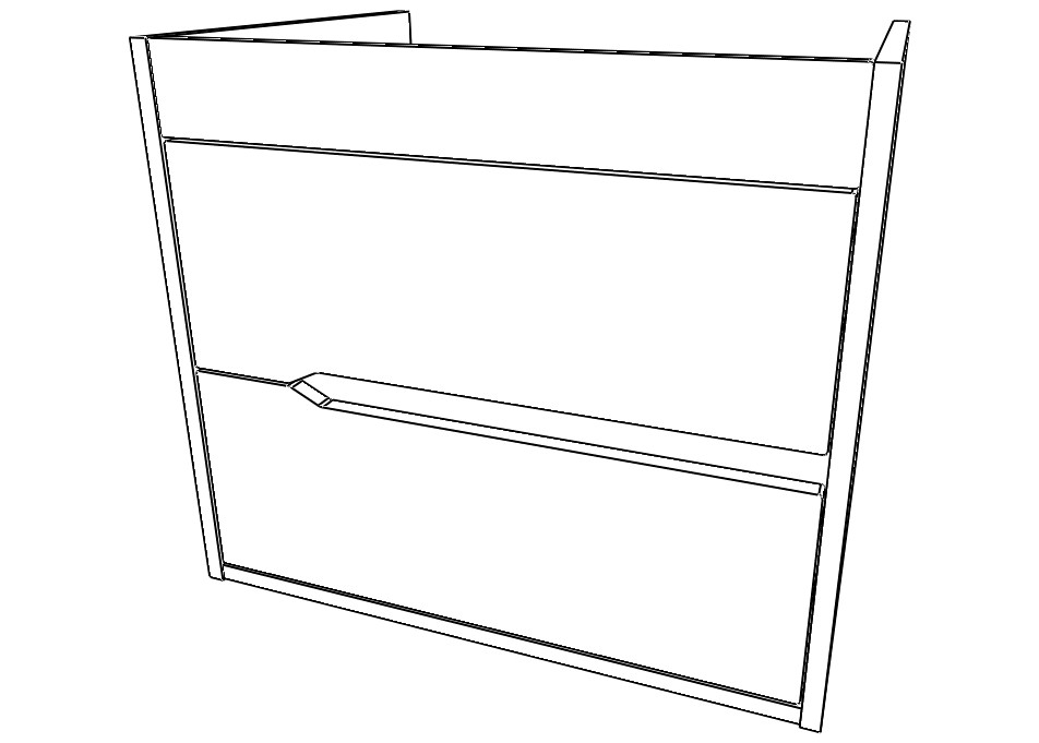 Тумба с раковиной Домино Classica 60 Karat Серый тауп В2 (5)