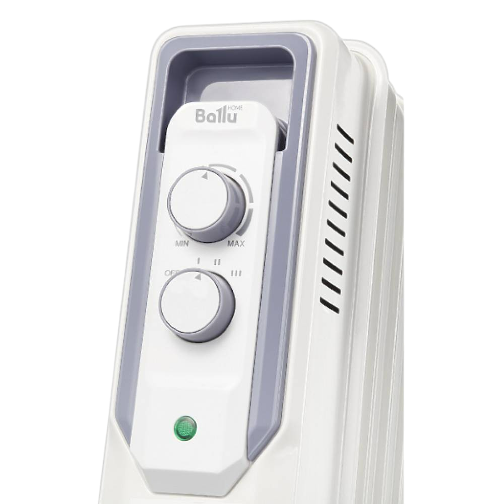 Радиатор масляный Ballu CUBE BOHCB-09W 2000 (9 секций) (3)