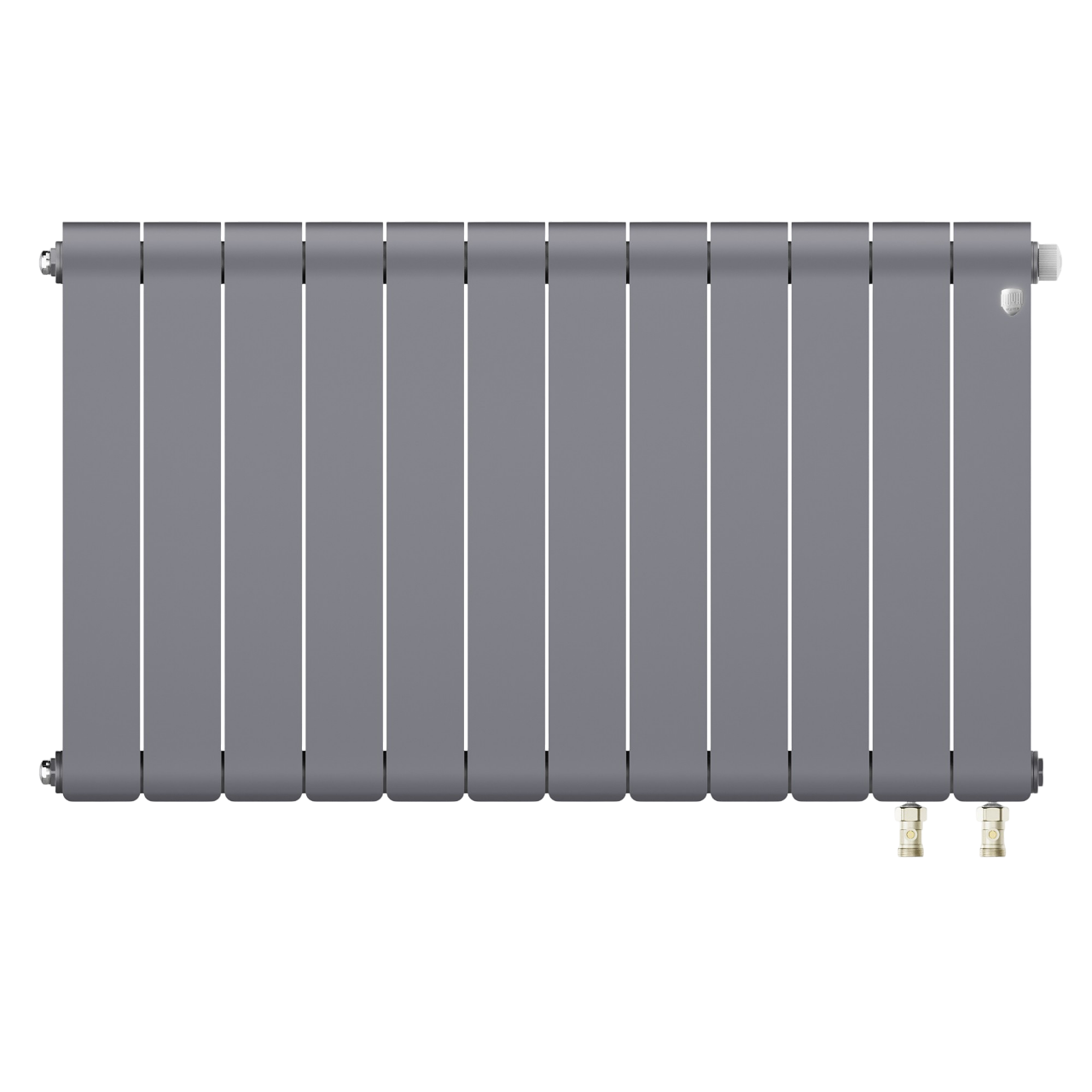 Радиатор биметаллический Royal Thermo Infinity 500 Silver Satin VR80 - 12 секц (2)