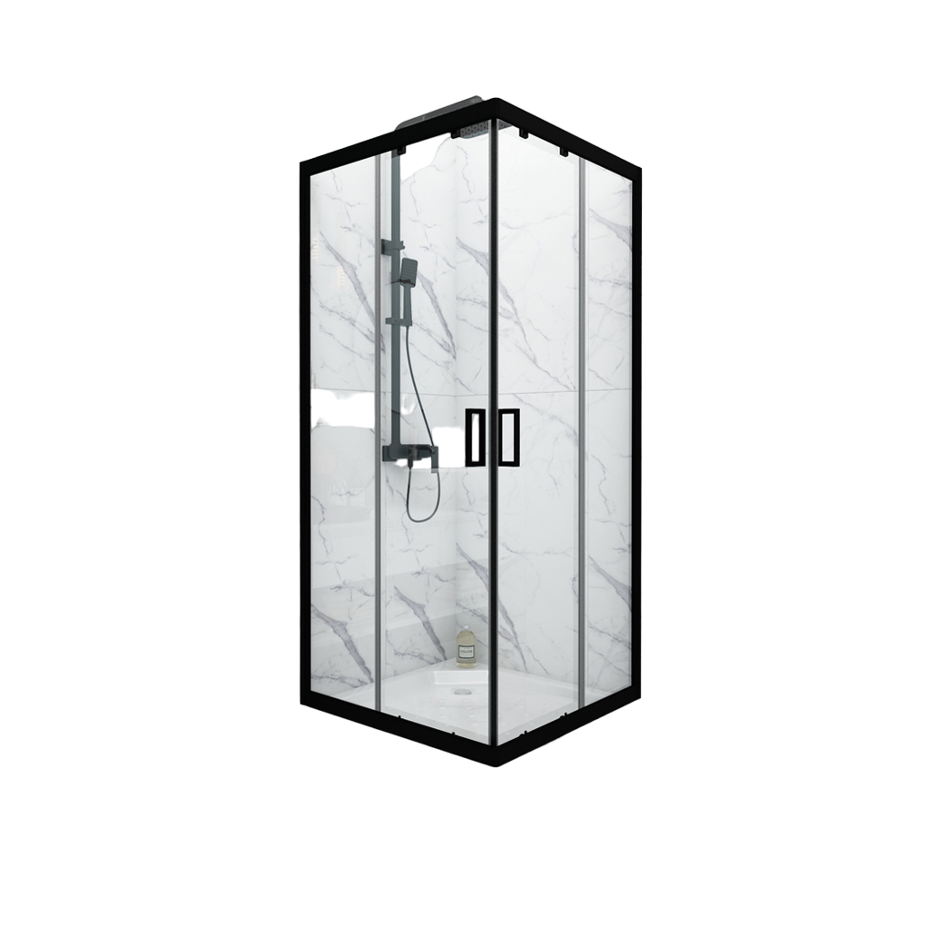 Душевое ограждение Universal Black  (800 800 1750) (5)