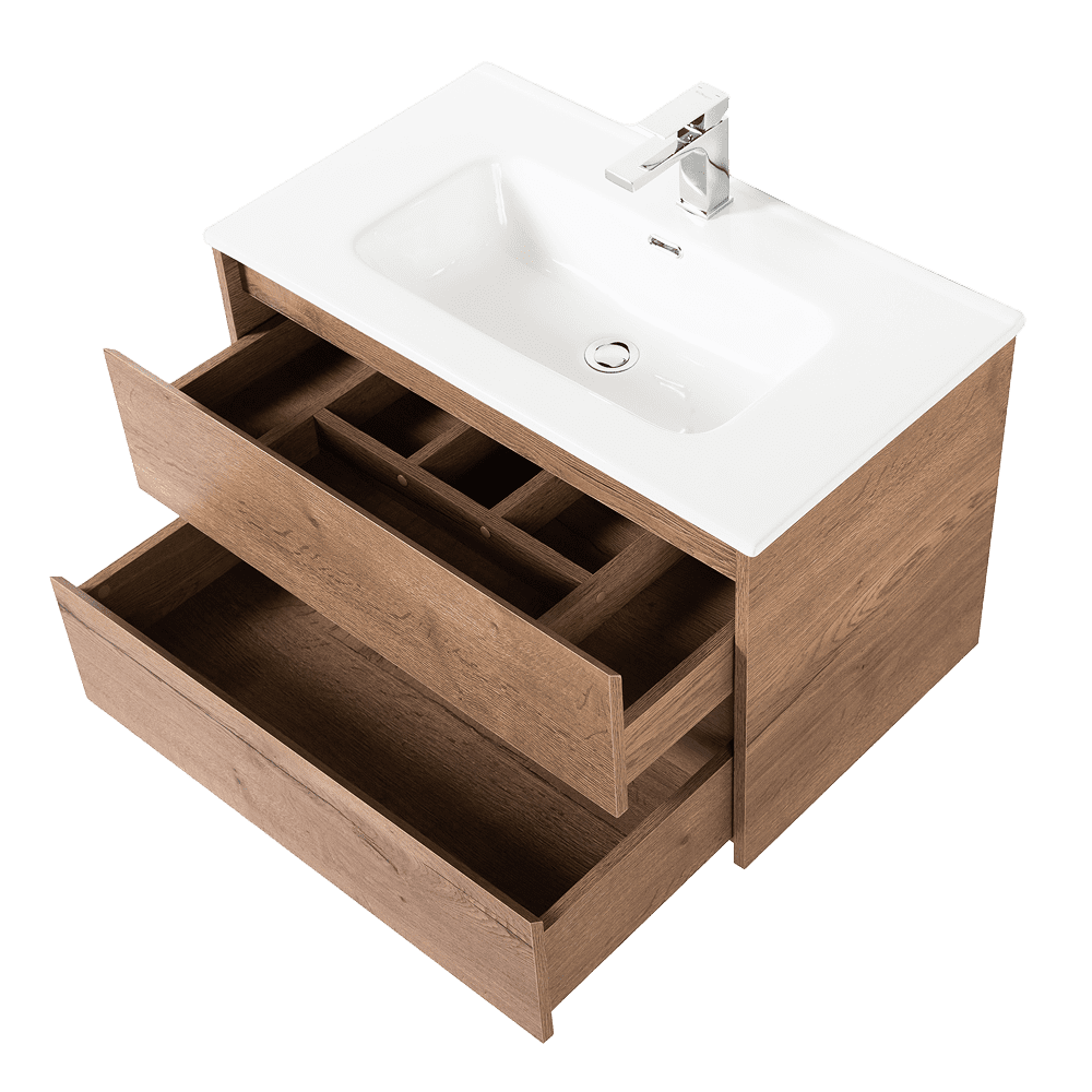 Тумба с раковиной BelBagno KRAFT-800-2C-SO-RT Rovere Tabacco (5)