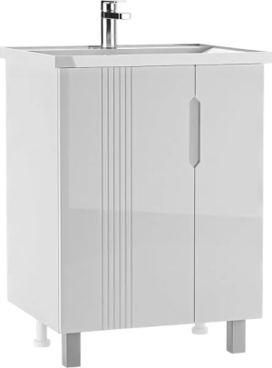 Тумба с раковиной Айсберг-Нова 60 Марта без ящика