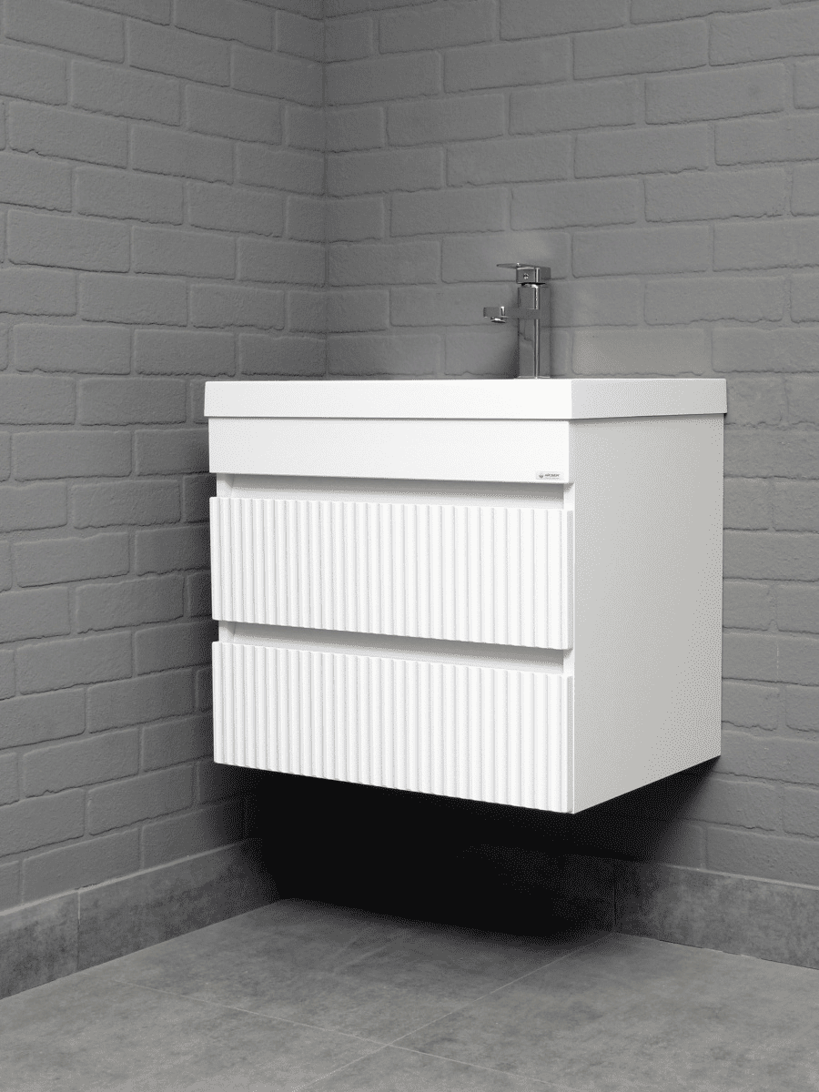 Тумба с раковиной Unit 60 Бриз с двумя ящиками В2 (5)