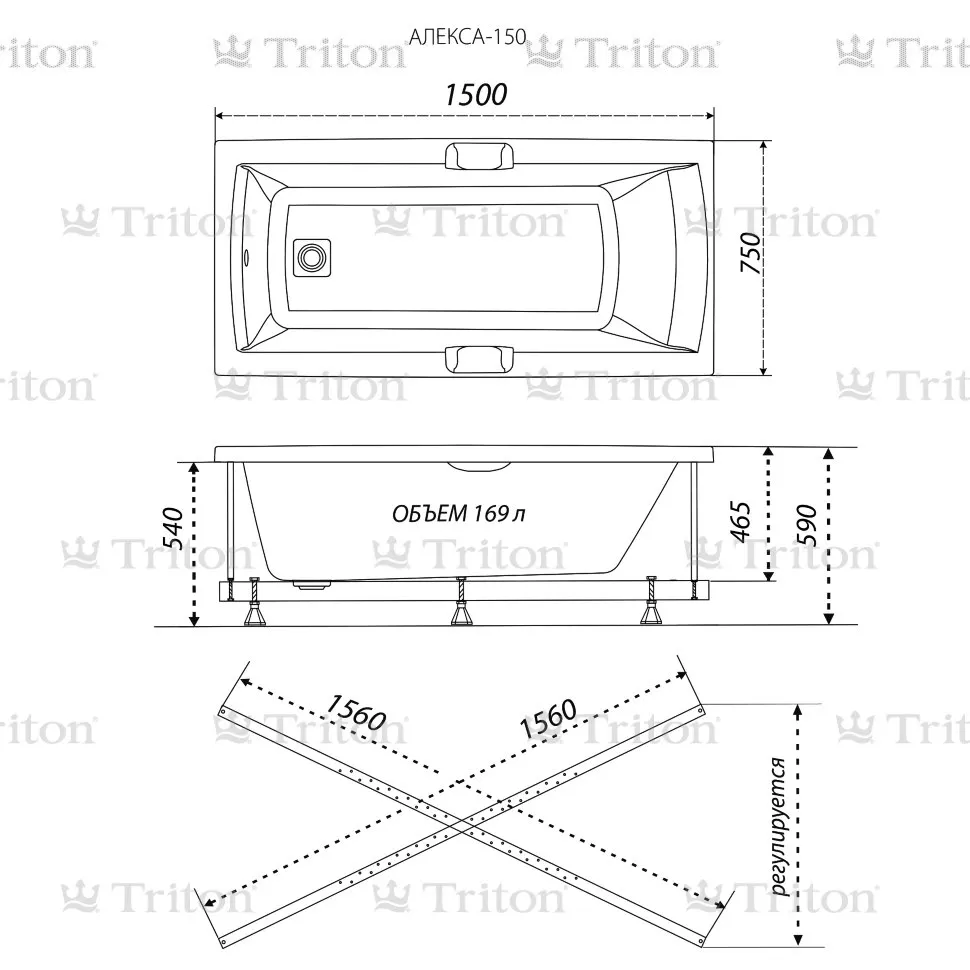 Ванна-акриловая-Тритон-Алекса-150х75-4