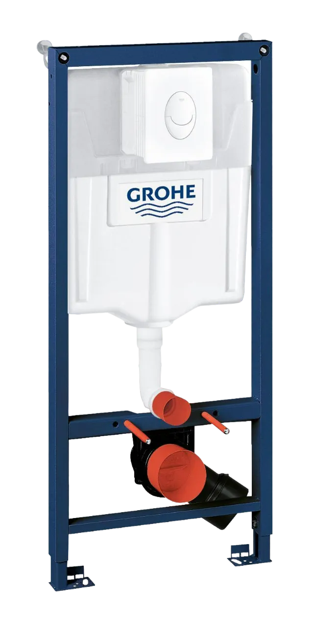 Инсталляция GROHE Rapid SL с панелью смыва Skate Air - 38722001 - 1