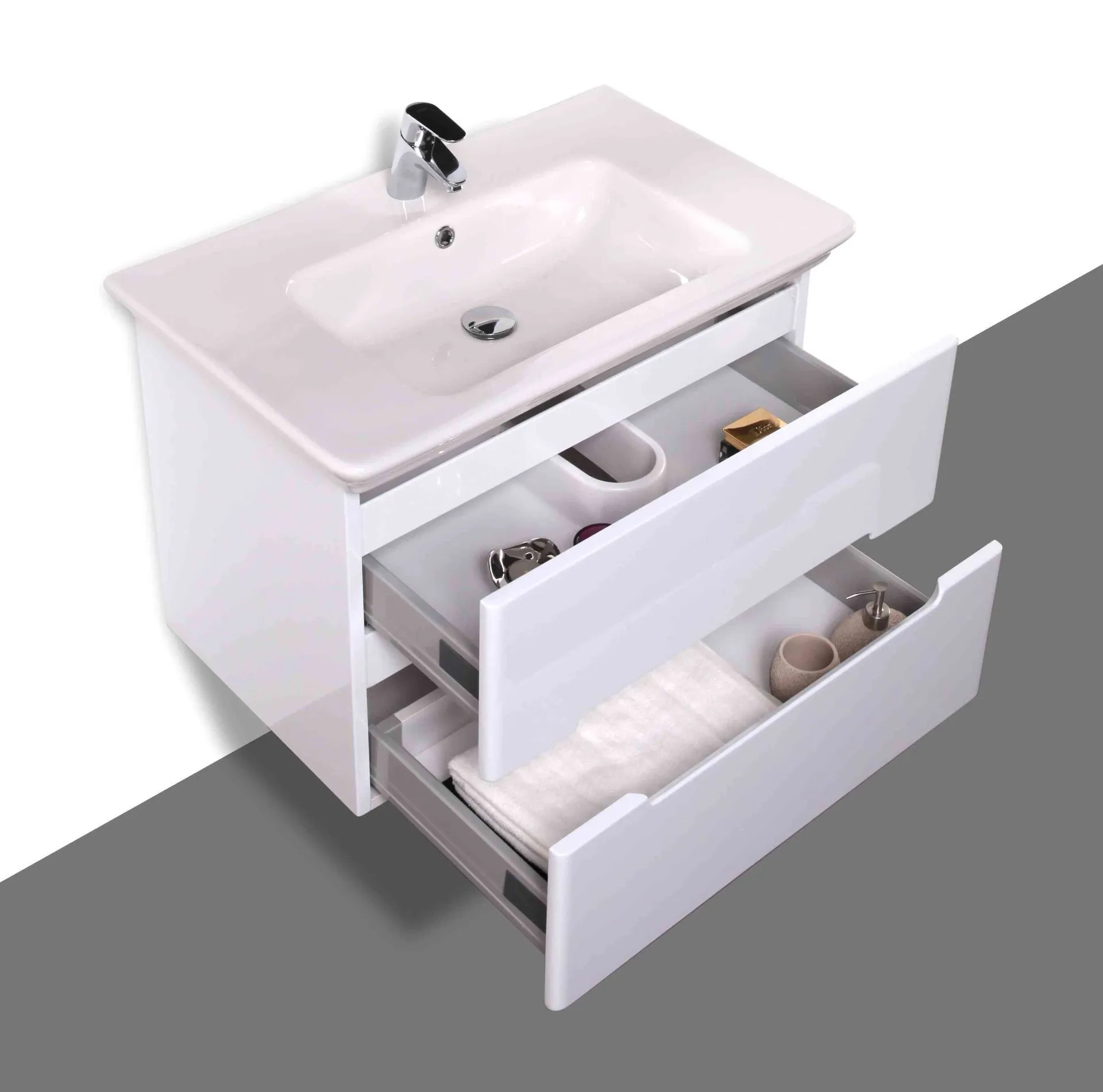 Тумба подвесная BelBagno TORINO-800-2C-SO-BL (2)