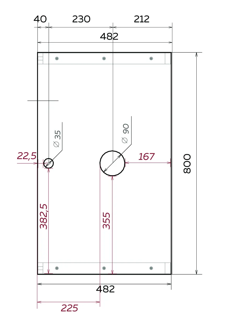 GRUNGE LOFT 80 Бетон темно-серый-8