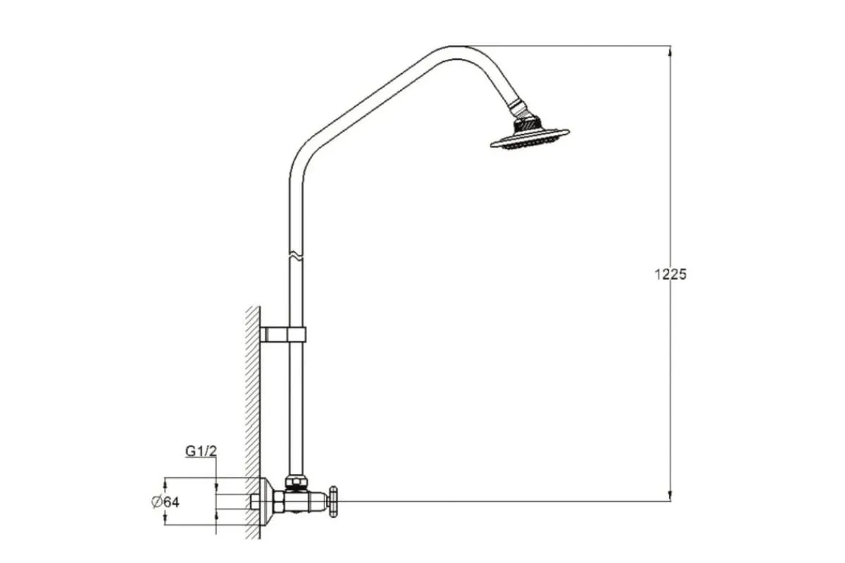 Душевая стойка G-lauf-JIK16-A102-A (2)