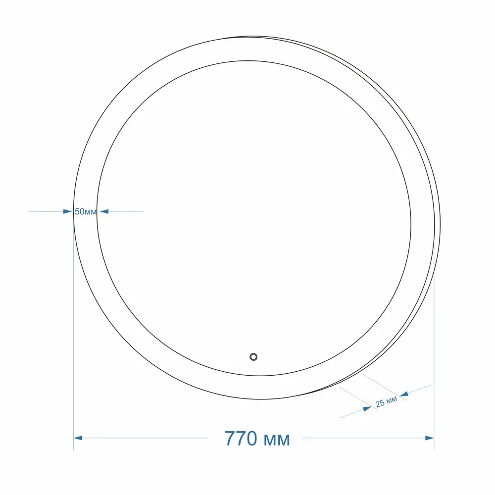 Зеркало calypso Rinaldi Led D 770 (3)