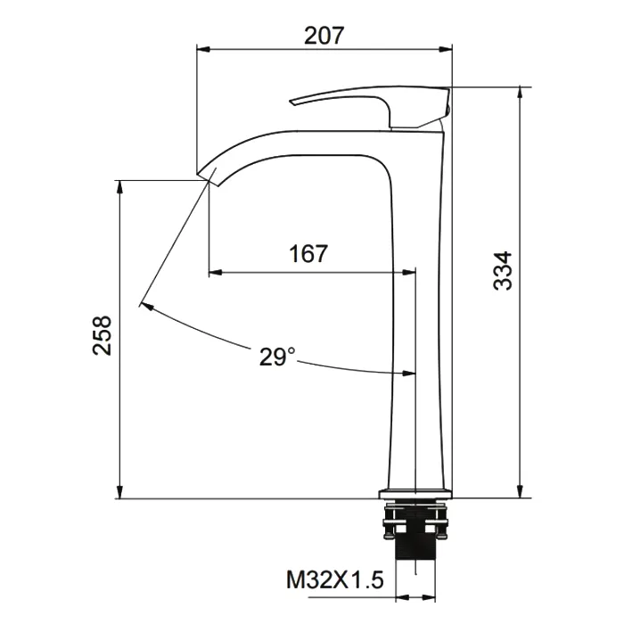 Смеситель для кухни Gappo G07-6 G1007-86 (2)