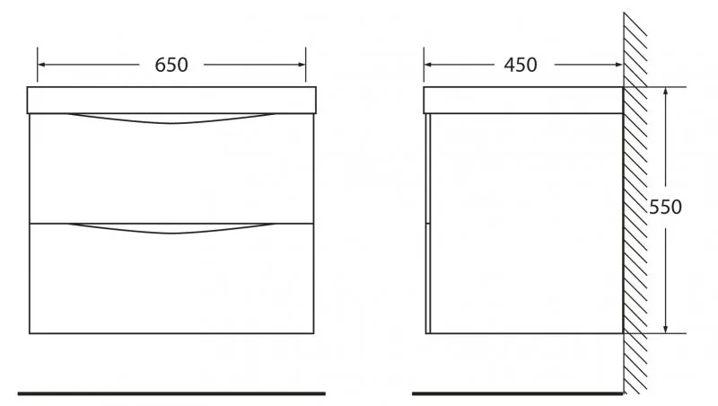 Тумба с раковиной BelBagno-MARINO-650-2C-SO-RN-P (4)