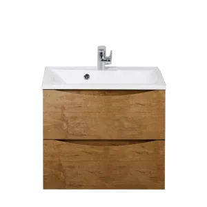 Тумба с раковиной BelBagno-MARINO-650-2C-SO-RN-P